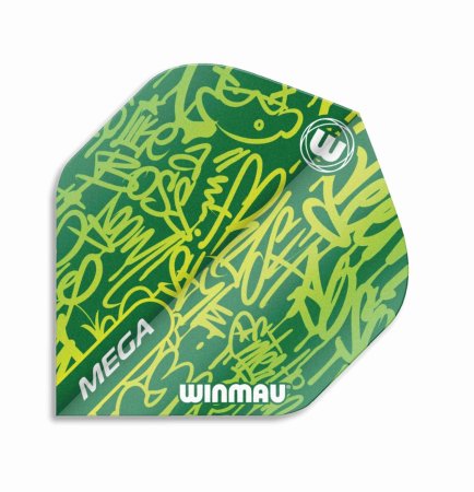 Winmau Letky Mega Standard - Green W6900.241