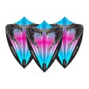 Red Dragon Letky Peter Wright Snakebite Hardcore - Freestyle - Pink & Blue RF6691
