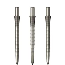 Mission Kovové hroty Sniper - Ripple - Silver - 28 mm