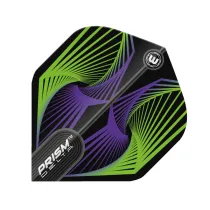 Winmau Letky Prism Delta - Spiral - Green & Blue W6915.242