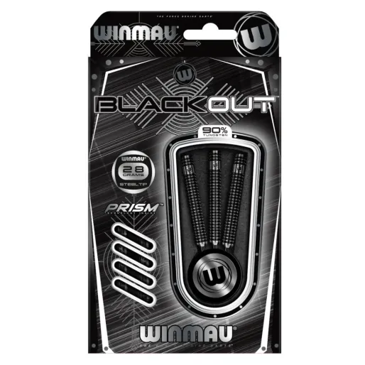 Winmau Šípky Steel Blackout - 24g
