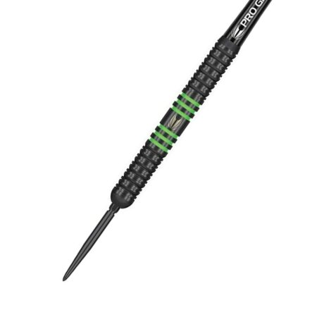 Target - darts Šípky Steel Vapor 8 - Black Green - Swiss Point - 24g