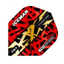 Red Dragon Letky Gerwyn Price Iceman Hardcore Premium - Red & Gold RF6871