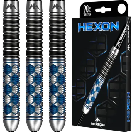 Mission Šípky Steel Hexon - Blue - 25g