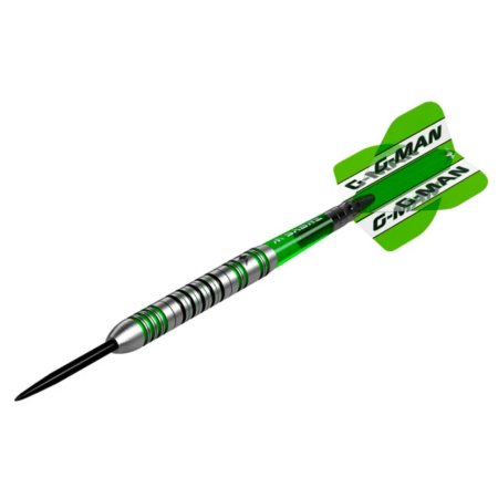 Mission Šípky Steel Graham Hall - Black & Green - 22g