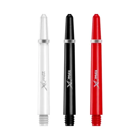 XQMax Darts Násadky Solid Colour with Logo - medium - black
