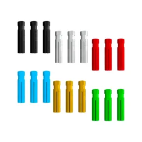 XQMax Darts Aluminium Flight Protectors - red
