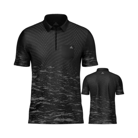 Arraz Košeľa Lava - Black & Grey - XXL