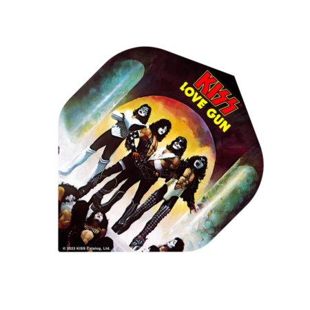 Mission Letky Kiss - Official Licensed - F4 - Black - Love Gun F4177