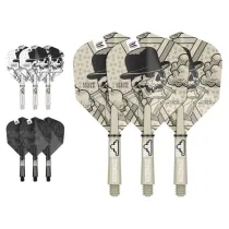 Target - darts Sada letek a násadek - Ink - Dimitri Van Den Bergh - short