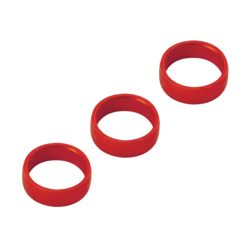 Target - darts Slot Lock Rings - krúžky na násadky - 3 ks - red