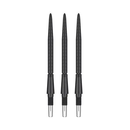 Target - darts Kovové hroty - Swiss Points - Storm Quartz - Black - 35 mm