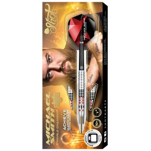 Shot Šípky Steel Michael Smith - Bully Boy - Achieve - 23g