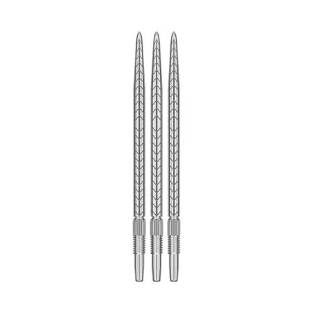 Target - darts Kovové hroty - Swiss Points - RVE - Silver - 40 mm