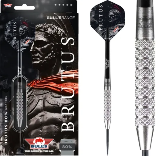 Bull's NL Šípky Steel Brutus - Grandis - 80% - 28g