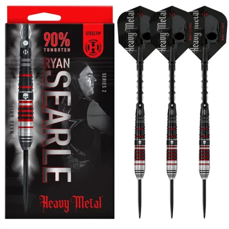 Harrows Šípky Steel Ryan Searle - Heavy Metal - Series 2 - 22g