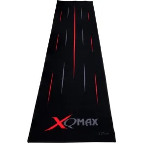 XQMax Darts Dart Mat - Koberec k terču - Streaks - Black & Red