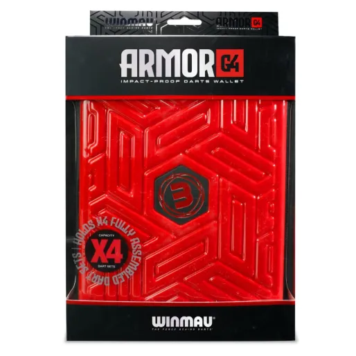Winmau Puzdro na šípky - Armor G4 - Red