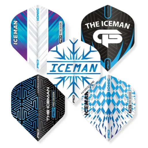 Red Dragon Letky Gerwyn Price Iceman - Collection Card - X0799