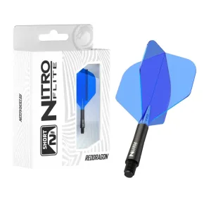 Red Dragon Letky Nitro Flite - No2 - black & blue - short