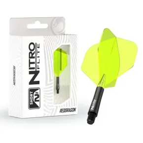 Red Dragon Letky Nitro Flite - No2 - black & yellow - short