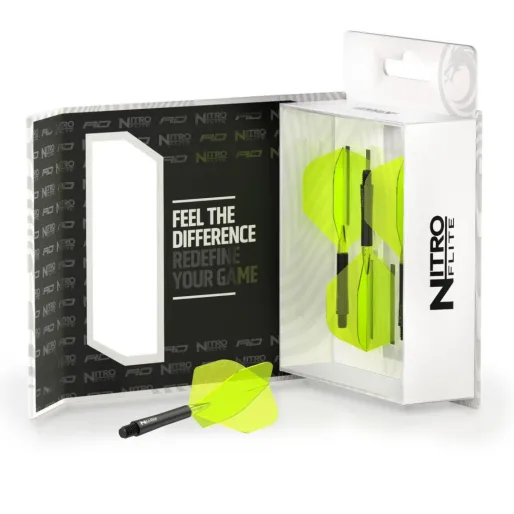 Red Dragon Letky Nitro Flite - No2 - black & yellow - medium