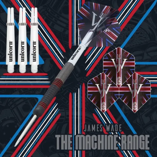 Unicorn Šípky Steel The Machine - James Wade - 80% - 22g