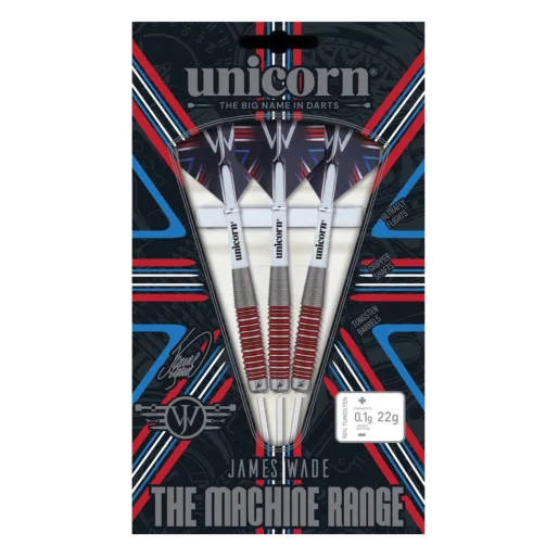 Unicorn Šípky Steel The Machine - James Wade - 90% - 26g