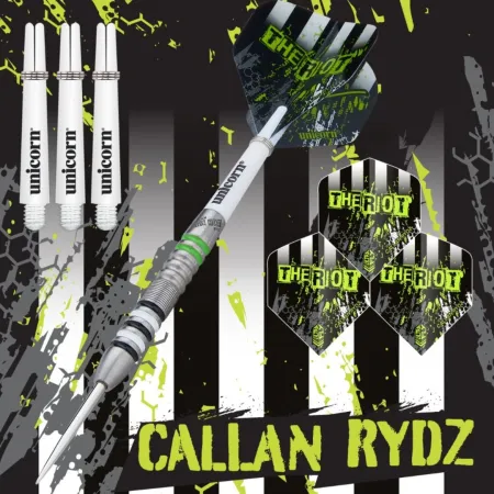 Unicorn Šípky Steel Callan Rydz - The Riot - 21g