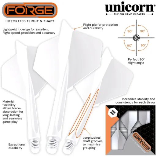 Unicorn Letky Forge All-In-One - Plus - Medium - White 30503