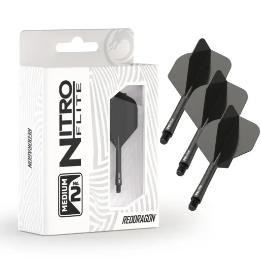 Red Dragon Letky Nitro Flite - No2 - black - medium