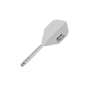 XQMax Darts Letky s násadkami Fenix - Medium - White