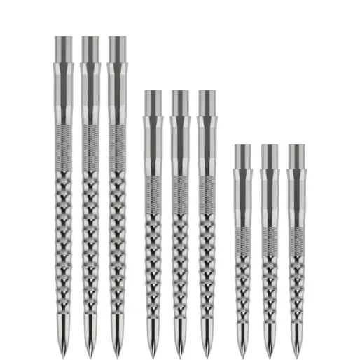 Mission Kovové hroty Caliburn - Ripple - Silver - 32 mm