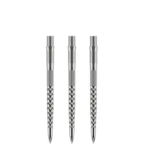 Mission Kovové hroty Caliburn - Ripple - Silver - 32 mm