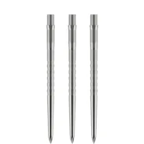 Mission Kovové hroty Caliburn - Grooved - Silver - 38 mm