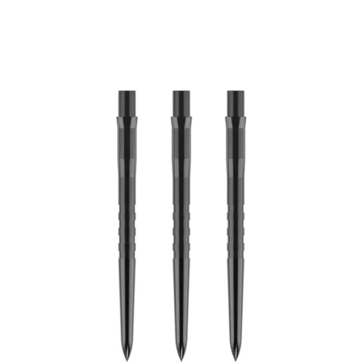 Mission Kovové hroty Caliburn - Grooved - Black - 32 mm