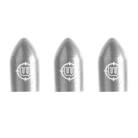 Winmau Whizlock Shaft Caps - Krytky násadok - silver