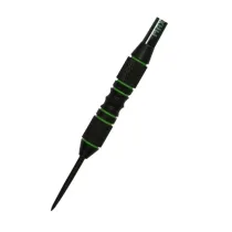 XQMax Darts Šípky Steel Black Coated - Green - 23g