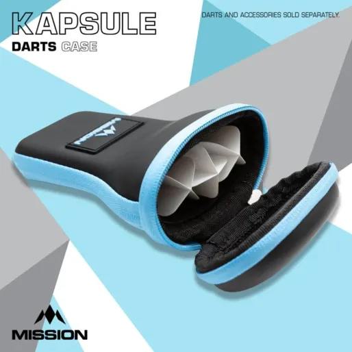 Mission Puzdro na šípky Kapsule - EVA Drop-In Case - Black & Blue