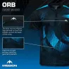 Mission Košeľa Orb - Black & Blue - XL