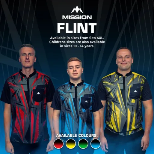 Mission Košeľa Flint - Black & Blue - L