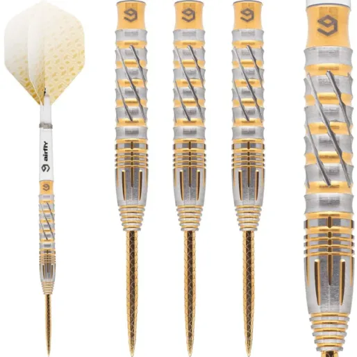 Caliburn Šípky Steel Leopard - Gold - 22g