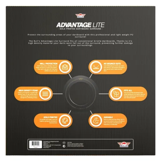 Bull's NL Surround - kruh okolo terča - Advantage Lite Gold