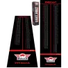 Bull's NL Dart Mat - Koberec k terču - Finish - 300 x 60 + oche