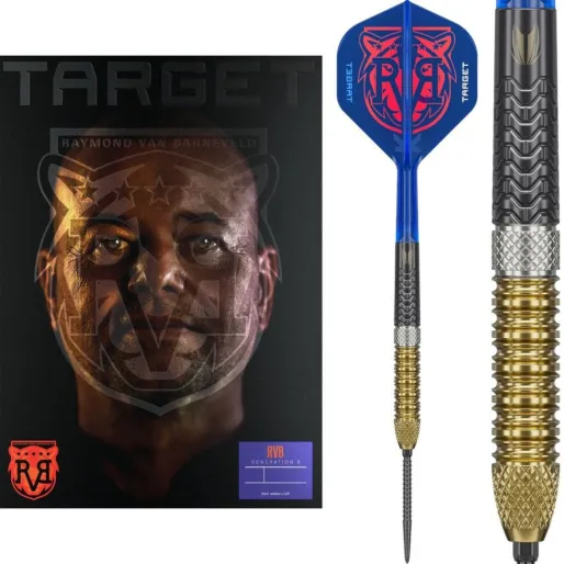 Target - darts Šípky Steel Raymond van Barneveld - G6 - Swiss Point - 21g
