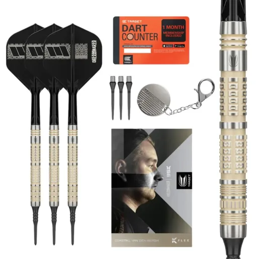 Target - darts Šípky Dimitri van den Bergh - 95K - 18g