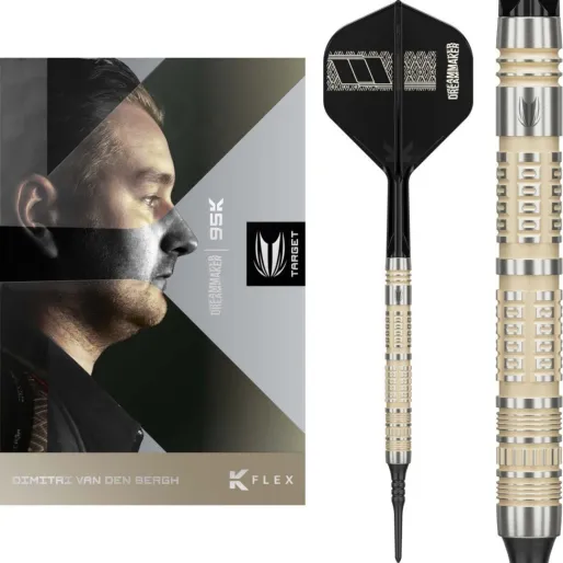 Target - darts Šípky Dimitri van den Bergh - 95K - 18g