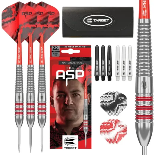 Target - darts Šípky Steel Nathan Aspinall - Brass - 22g
