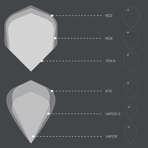 Target - darts Letky Phil Taylor - Gx2 - Pro.Ultra - Vapor S - 338260