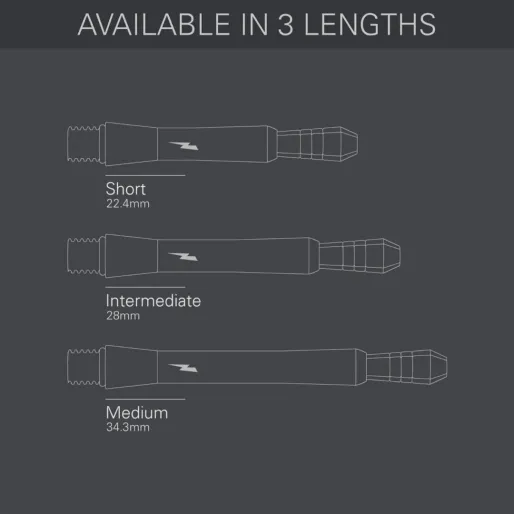 Target - darts Násadky Raw Power Gx2 Titanium - Phil Taylor - medium